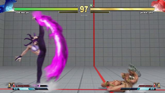 STREET FIGHTER V CE - FEMALE DHALSIM MIDNIGHT BLISS  vs JURI YOGA PANTS - SF5 PC MODS - RANKED MATC