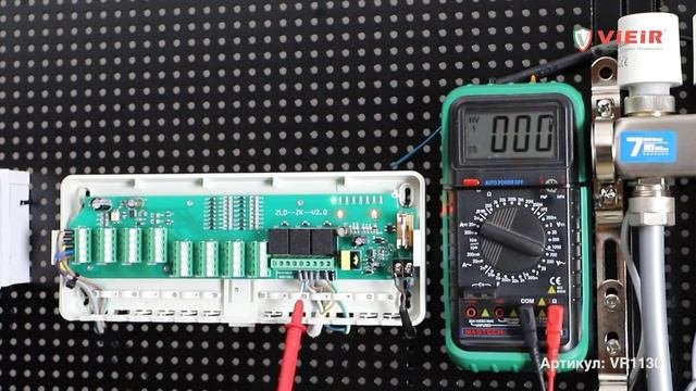Многоканальный контроллер системы ГВС и отопления VR1130