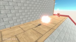 1v1 POOLSIDE BATTLE | INFERNALS Vs FANTASY + REPTILES ARBS Animal Revolt Battle Simulator