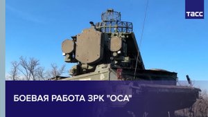 Боевая работа ЗРК "Оса"