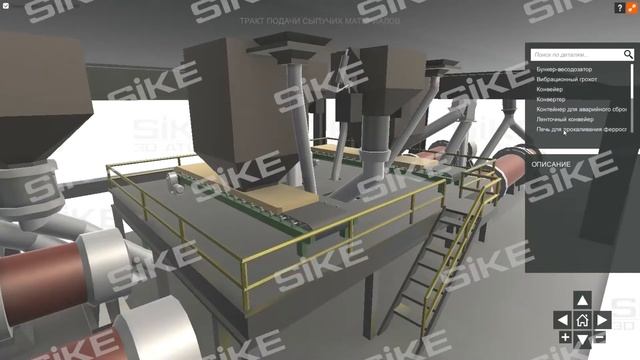 Устройство кислородного конвертера с верхней продувкой — онлайн-тренажер (3D атлас) SIKE смотреть онлайн