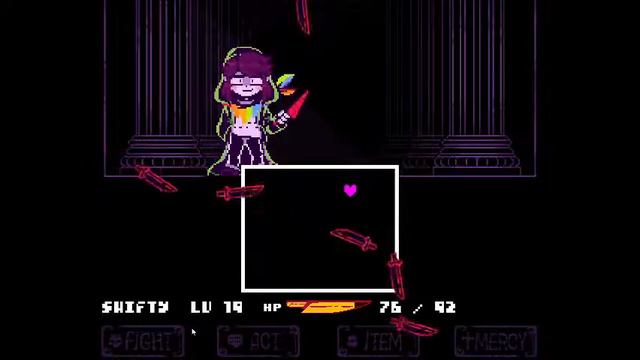 Storyshift Facing Demons Chara, piece of the battle. смотреть онлайн