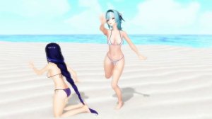 [MMD 4K] CALL ME CALL ME [Eula][Raiden Shogun]