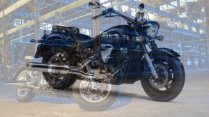 Yamaha XVS1300A Midnight Star фото-видео обзор