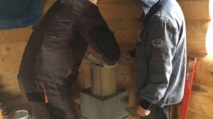 Монтаж керамического дымохода