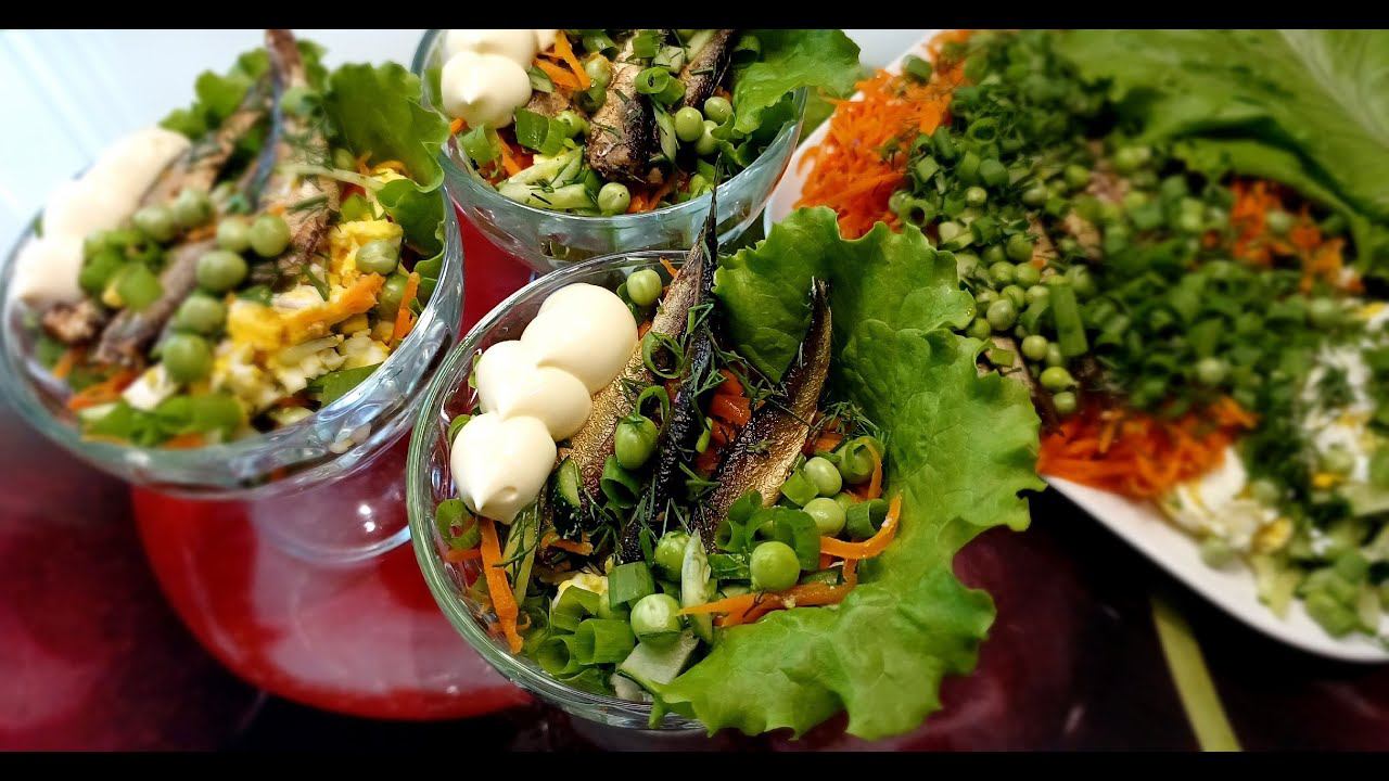 Салат "ЛесаПоля". Новый рецепт Вкусно! Просто! Пикантно!