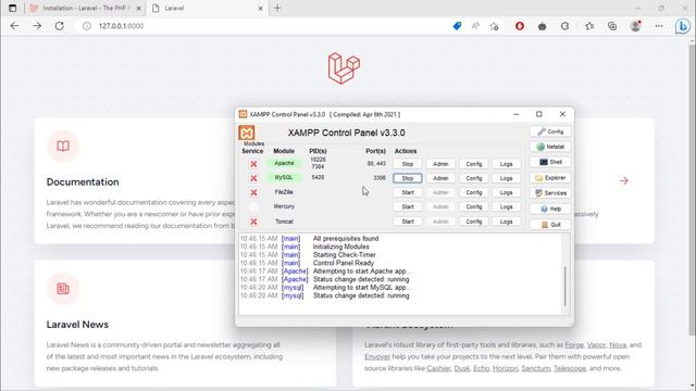 Laravel 10 e-commerce project - #2 Download and install Laravel 10 in PC
