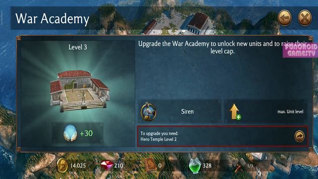 Olympus Rising - Olympus Rising: Hero Defense and Strategy game - Android Gameplay HD смотреть онлайн