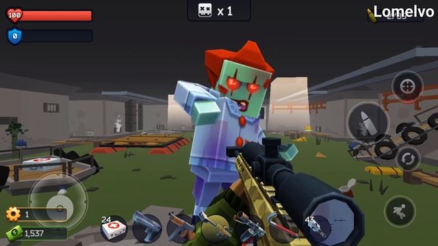 Pixel Combat: Zombie Strike | All Bosses смотреть онлайн
