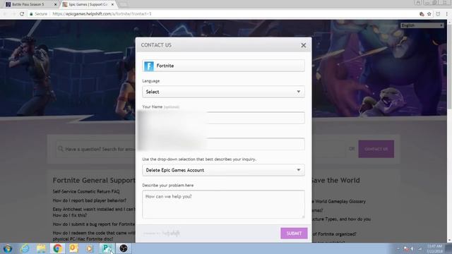 UPDATED: How to Delete your Epic Games Account [Wrong Email Address - 100% Working] смотреть онлайн