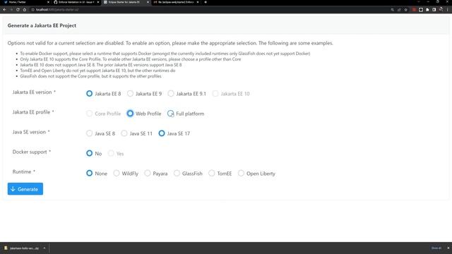 OpenSource: Jakarta EE issue #190 testing смотреть онлайн