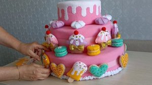 Торт на детский праздник с аниматором