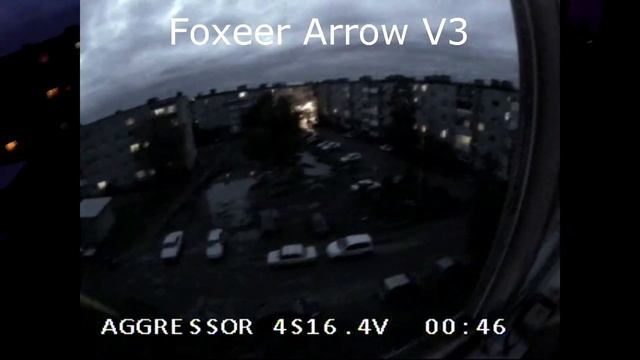Тест камер на вечер Eachine 1000TVL и Foxeer Arrow V3 смотреть онлайн
