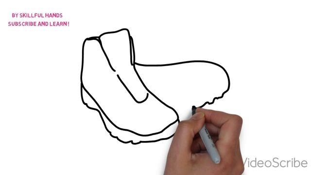 How to Draw a Sneakers / Как нарисовать кроссовки смотреть онлайн
