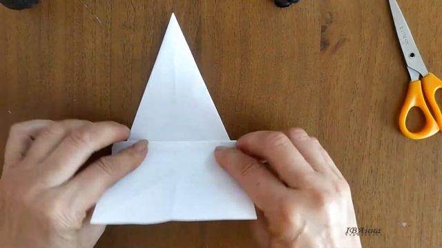 Орігамі пташка 4 кл