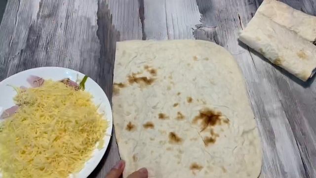 Лаваш с грибной начинкой// Быстрый вкусный ужин// экономный ужин смотреть онлайн