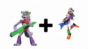Gregory + Roxanne Wolf - All Clothes = ?! \ FNAF Security Breach Animation
