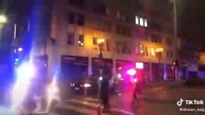 Погоня полиции за электросамокатами