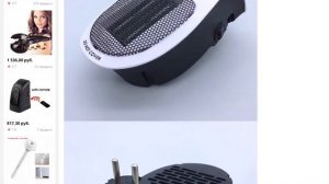 Портативный Электрический удобный обогреватель с вилкой настенн