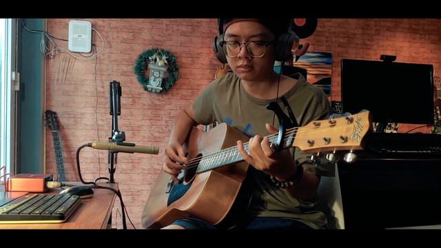 IN FLAMES - STAY WITH ME | Acoustic Fingerstyle Guitar Cover смотреть онлайн