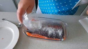 Как засолить красную рыбу. Малосольная сёмга сухим посолом.
