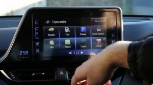 How to use Toyota Touch 2 multimedia system in the C-HR