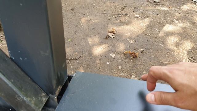 Строим гараж из сэндвич-панелей на сваях. День 1 и 2