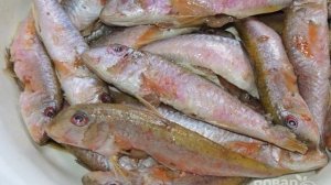 Барабулька на гриле