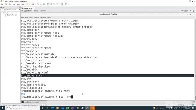 Linux How To Zip Unzip Tar Command Explained In Hindi Class -18