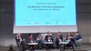 Panelinė diskusija konferencijoje „Globaliojo švietimo scenarijus: nuo sampratos iki veiksmų“.