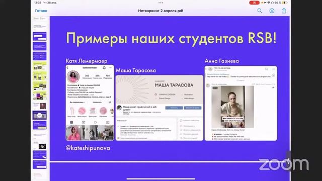 Катя Шипунова: Ведение блога