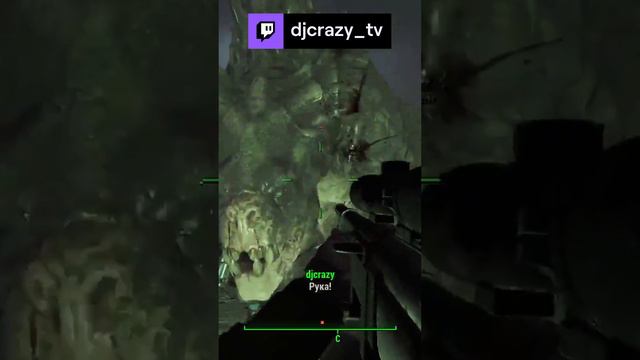 Заглянуть в глаза смерти...и выжить | djcrazy_tv с помощью #Twitch #shorts #игры #fallout4