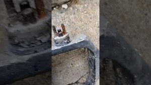Снятия сошки Вольво Пента