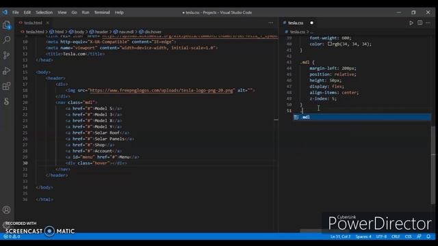 Tesla Clone using  HTML, CSS & JavaScript  || Part - 1  Car Selling Website || Web Development