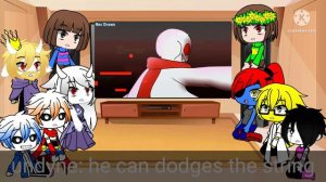 Undertale reacts to Error404!Sans(William) vs FatalError!Sans