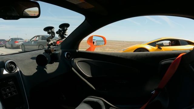 MCLAREN 600LT VS HURACAN PERFORMANTE TOP SPEED BATTLE! смотреть онлайн