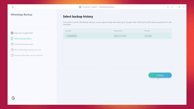 How to Restore WhatsApp backup from Google Drive to iPhone 2024 #tenorshare#icarefonetransfer