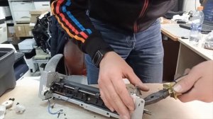 Грязная печать принтера HP P2055d | Замена термопленки