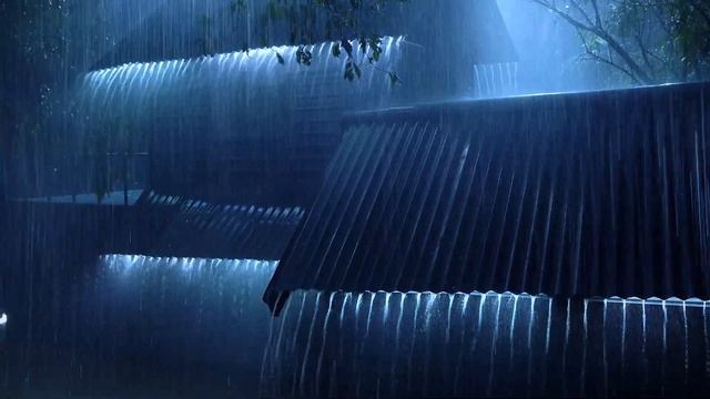 Barulho de Chuva para Dormir ⛈️ Barulho de CHUVA FORTE com TROVÕES para Dormir e Relaxar ? смотреть онлайн