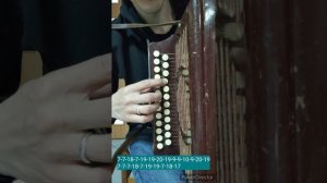 КАЙТКАН САКТА СЭРМЭН БУЙЛАРЫНАН разбор на гармони ЦИФРАМИ #кариммуратов #баянпобратски