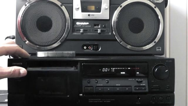 AIWA AD-F 850 после профилактики. Запись на кассету SONY UX90 смотреть онлайн