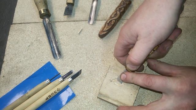 Самодельные резцы стамески по дереву своими руками Wood carving смотреть онлайн