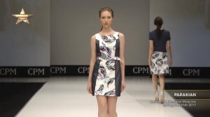 115390 Fashion Week From the Runway PARAKIAN Collection Première Moscow SpringSummer 2017 170130 PMN