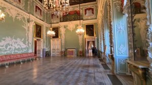 Санкт-Петербург, дворец Строгановых, Большой танцевальный зал спроектированный Растрелли.