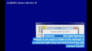 How to Activate Subaru HBA Function with Openport + SSM4?