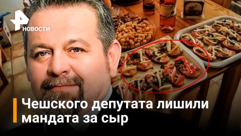 Чешского депутата отстранили из-за бутербродов с буквой Z / РЕН Новости
