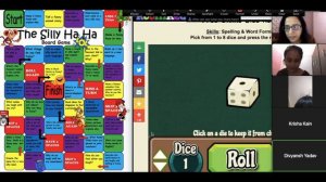 Online Spoken English Classes | Board Game | ESL warmer activity for kids