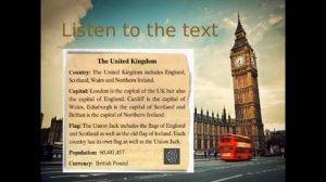 Spotlight 6 Module 1d The United Kingdom стр 11 н.2