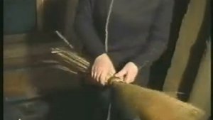 Broom making in Russia (веник-сорго)