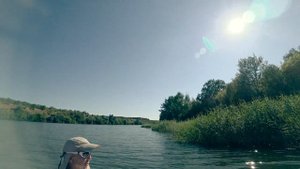 Сплав на лодке по Северскому Донцу | День 1/4
